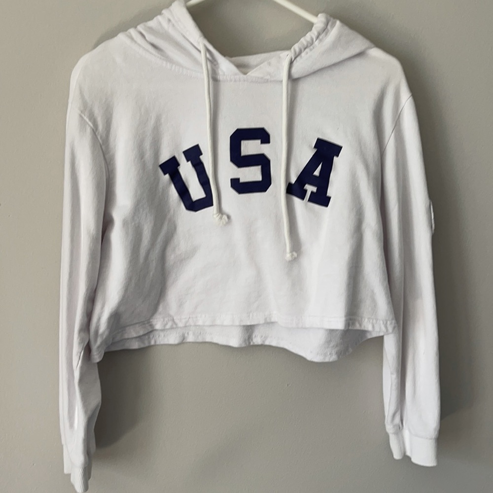 Size small, crop top hoodie
